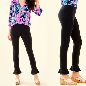 Lilly Pulitzer Nira Cropped Legging XXS Onyx